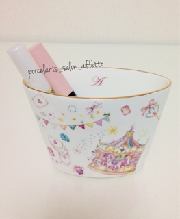 ポーセラーツ体験,白磁