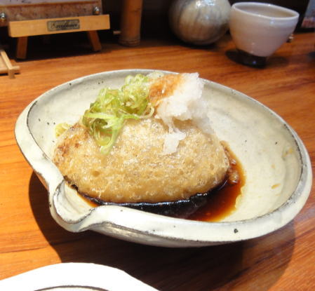 揚げそばがき