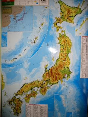 ルート研究のための日本地図