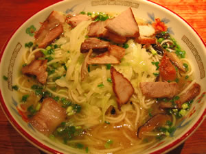 こむらさきのラーメン