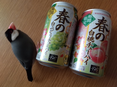 春を銘打つアルコール