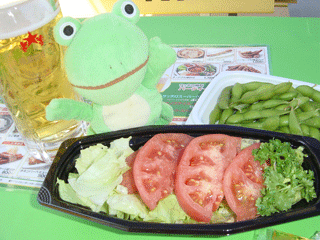 富良野産 冷やしトマトサラダ♪