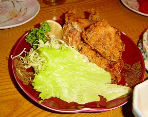 から揚げ でも 蝦夷じゃあ 「ザンギ」 と呼ぶ