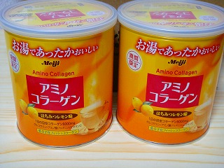 アミノコラーゲン はちみつレモン味 2缶