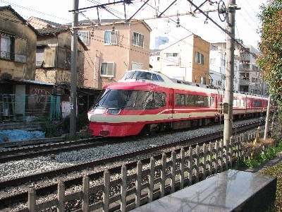 小田急ロマンスカーはこね号旧型