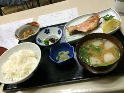 赤魚粕漬焼き定食