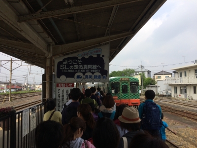 真岡鉄道下館駅