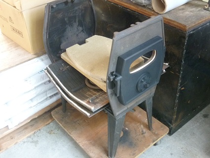 みにくいアヒルの子修理中・・・。 | 薪ストーブ 『山の家』ブログ