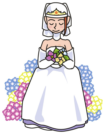6月といえばジューンブライド