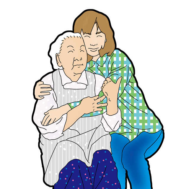 未婚女性の身内との同居率