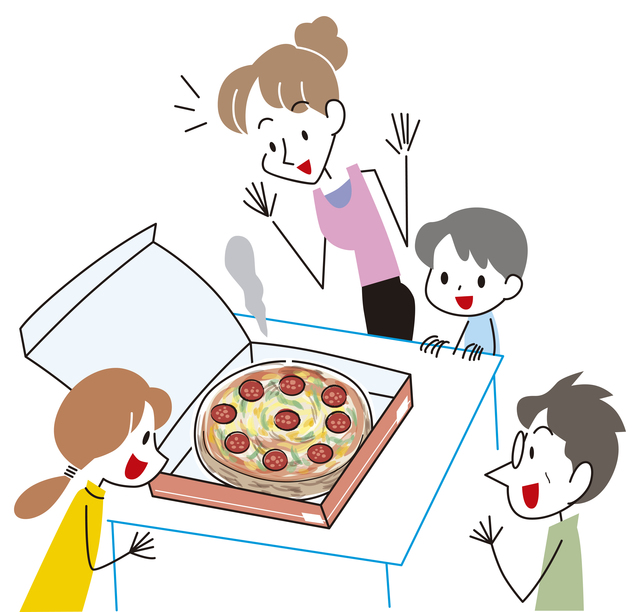 家族そろって夕食を取る頻度