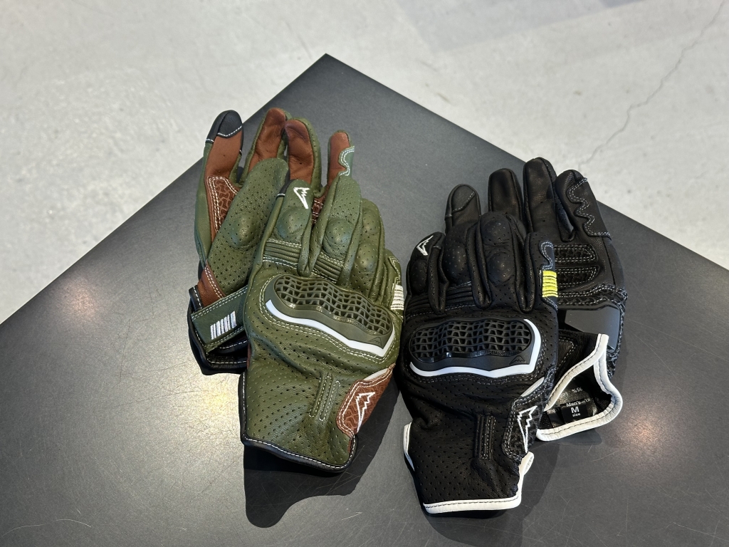 2025SS】インベンティブレザーメッシュグローブ 入荷：KUSHITANI 岡山