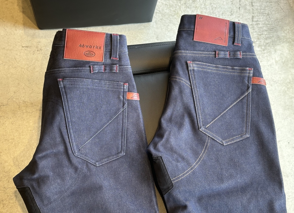25-26FW】入荷第六弾 46worksストレッチウインドカットデニム