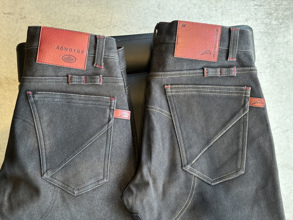 25-26FW】入荷第六弾 46worksストレッチウインドカットデニム
