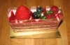 フランボワーズのケーキ