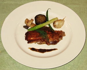 鶏腿肉のソテー エストラゴン風味