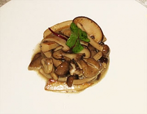 キノコのマリネ カボス風味
