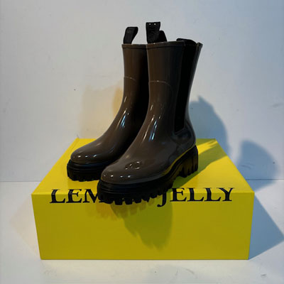 通販生活 ファッション 新ブランド！「LEMON 靴の | JELLY」サイドゴアレインブーツ 靴