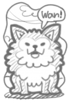 犬のラフ