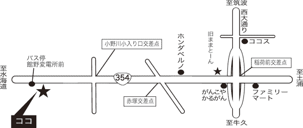 新事務所の地図