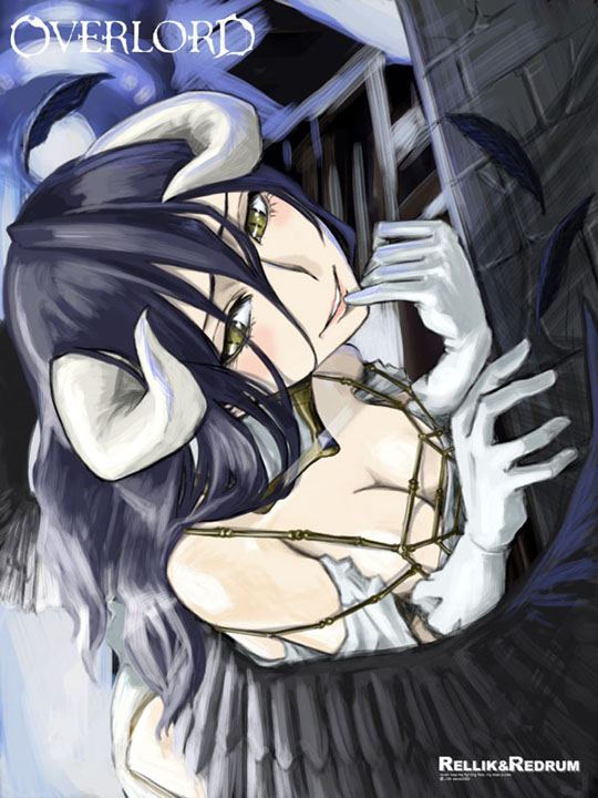 オーバーロード セバスとアルベドを描いてみる Rellik And Redrum Weblog