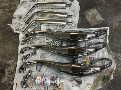 ジャイロ専用 ウインドジャマーズチャンバー フルクローム | old_kpの日記