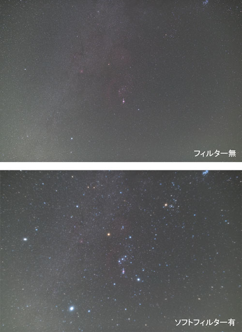ソフトフィルター効果