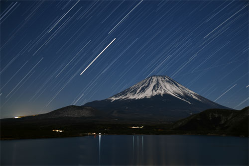 木星と富士山