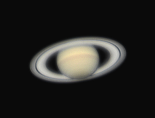 土星の写真
