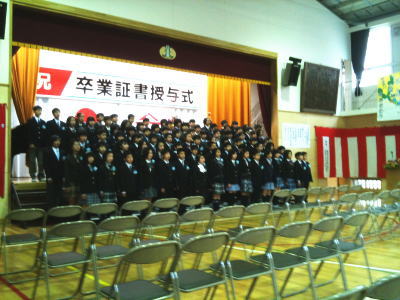卒業生一同