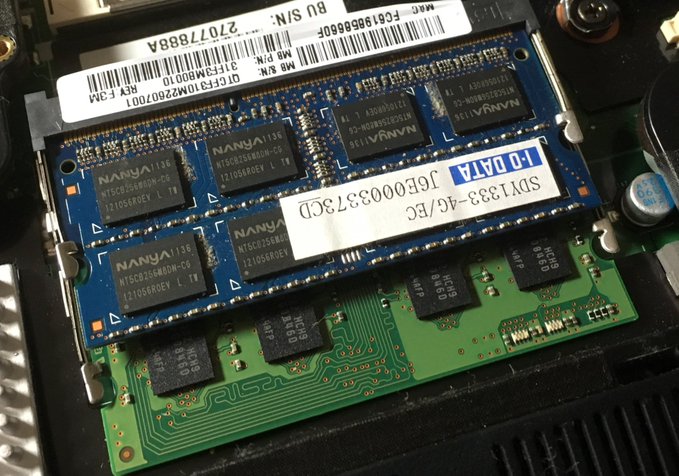 父親PC NEC LaVie LS150/F にお古のメモリを増設してみる。 | くすのき 
