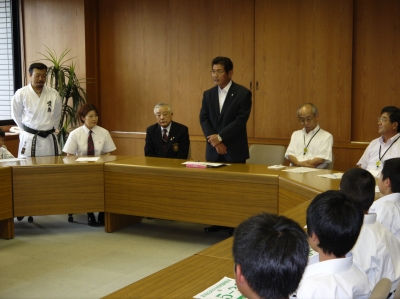 表敬訪問2012