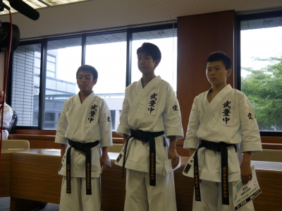 表敬訪問2012