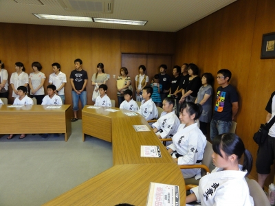 表敬訪問2012