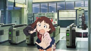 記念すべき最初の「どんがらがっしゃーん」。 ゼノグラシアでは後頭部から落ちてましたが、 本場の「どんがら」は前のめりに倒れていきます。