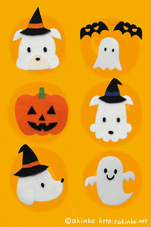 Iphone壁紙 ポストカード 秋のイラスト ハロウィン Jpg