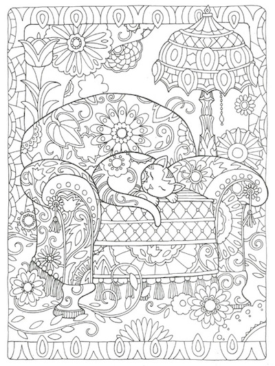 ねこのゆめ 空想世界のねこのぬりえブック 人気 おとなの塗り絵をまとめて大公開