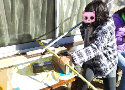 サトウキビ搾り
