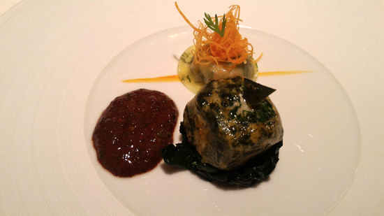 お魚ハタのお料理