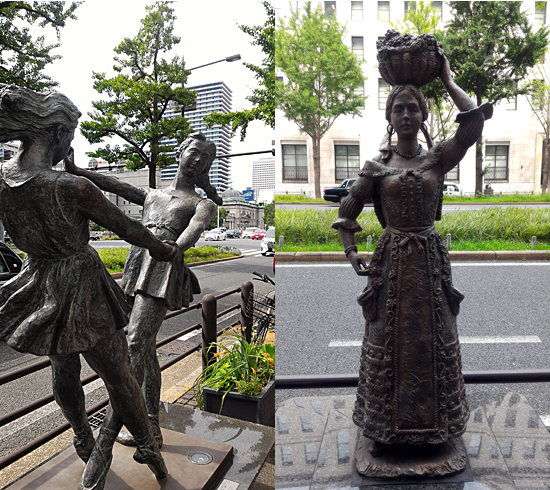 御堂筋のオブジェ☆