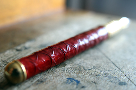 Line fish leather(川魚)ボディー