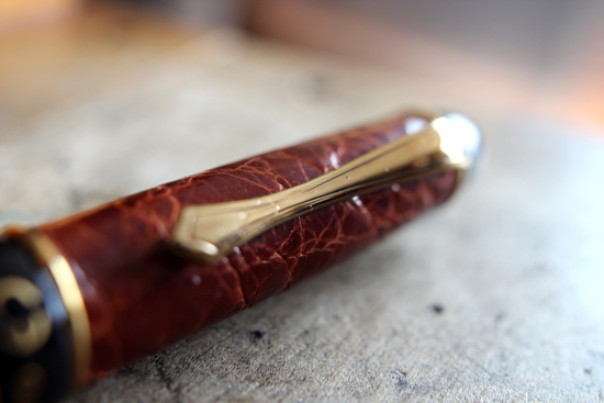 crocodile leather(ワニ革)キャップ