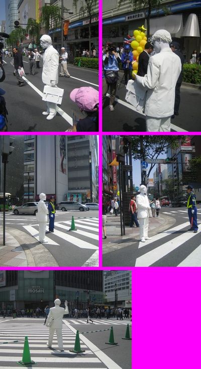 銀座柳祭りに出演のshivaさんのパフォーマンス