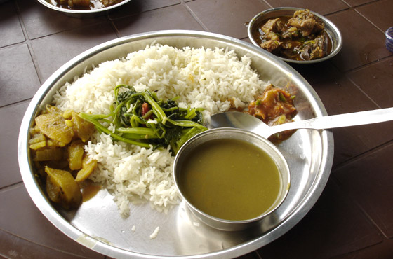 First Dish of Nepal