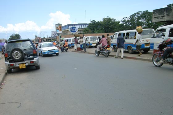 Bujunbura taxi park