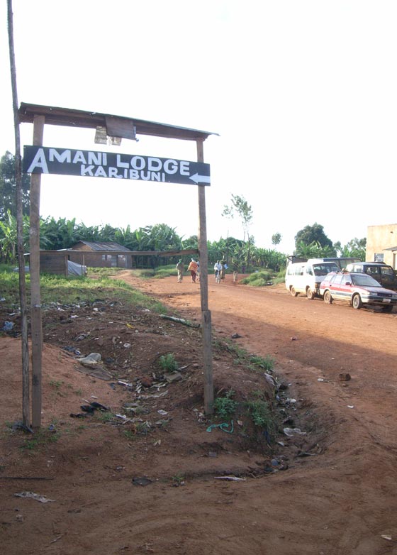 Border town in Tanzania