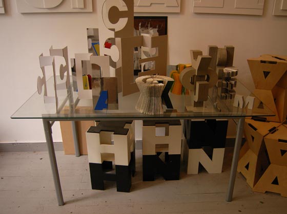 Typo gallery in Ams