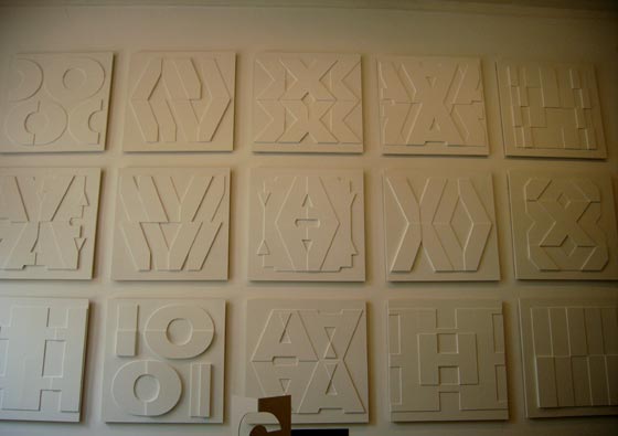 Typo gallery in Ams