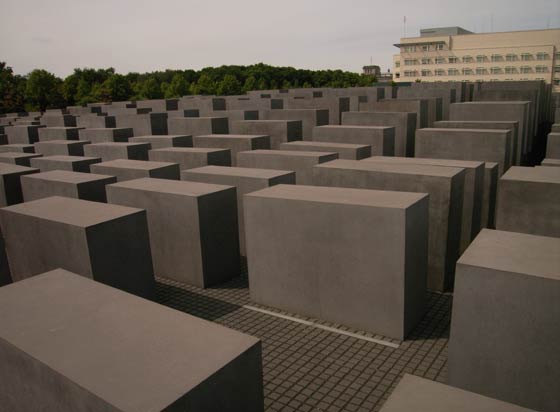 A Jewish Memorial Service Monument