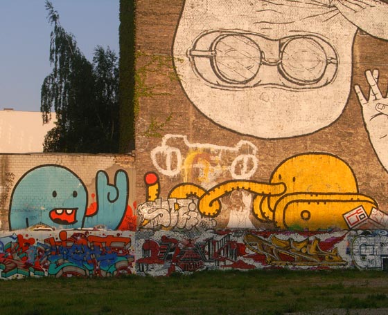 Street art on tha street